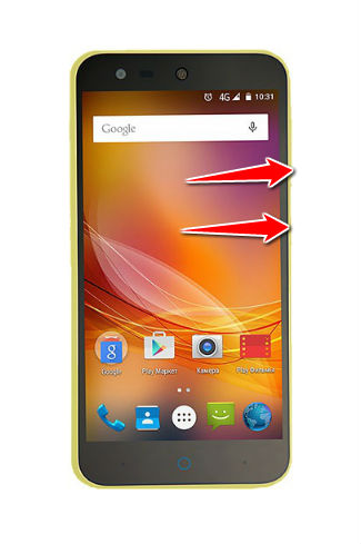 How to enter the safe mode in ZTE Blade X5