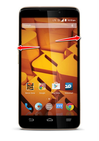 How to put your ZTE Boost MAX+ into Recovery Mode