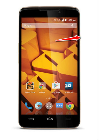 How to put ZTE Boost MAX+ in Download Mode
