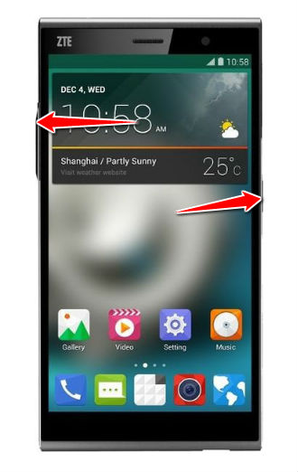 How to put your ZTE Grand Memo II LTE into Recovery Mode