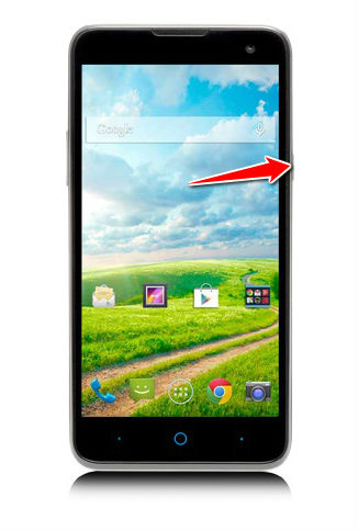 How to enter the safe mode in ZTE Grand X2