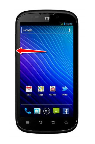 How to enter the safe mode in ZTE Grand X V970