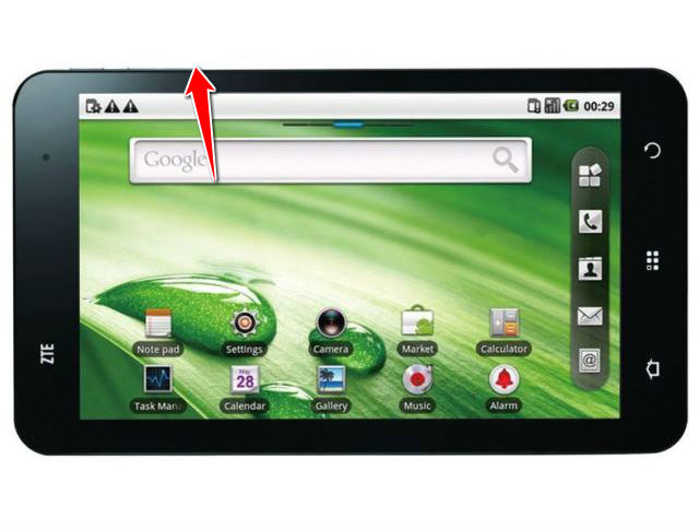 How to enter the safe mode in ZTE Light Tab V9C