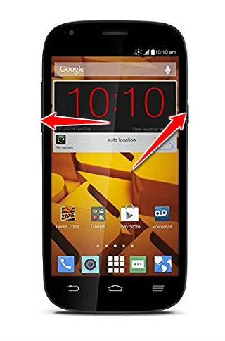 How to put your ZTE N9515 Warp Sync into Recovery Mode