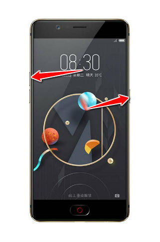 How to put ZTE nubia M2 in Fastboot Mode