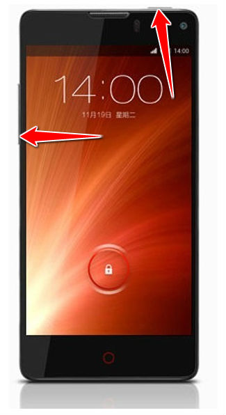 How to enter the safe mode in ZTE Nubia Z5S mini NX403A