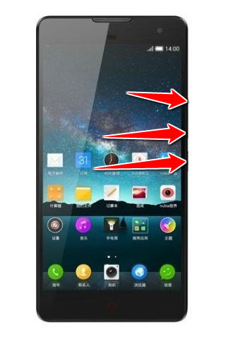 How to put ZTE Nubia Z7 in Download Mode