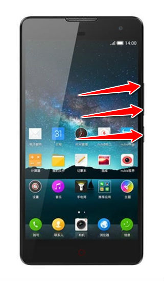 How to put ZTE Nubia Z7 Max in Download Mode