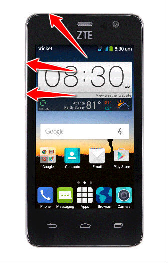 How to put ZTE Sonata 2 in Download Mode
