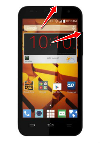 How to put your ZTE Speed into Recovery Mode
