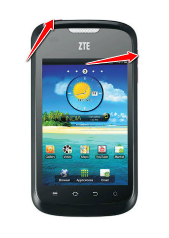 How to put your ZTE V793 Kis Flex into Recovery Mode