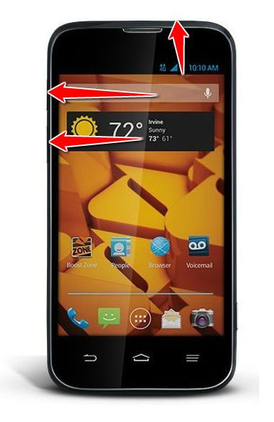 How to put your ZTE Warp 4G into Recovery Mode