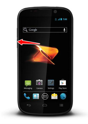 How to enter the safe mode in ZTE Warp Sequent