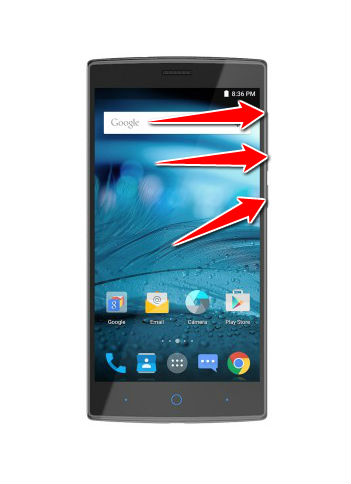 How to put ZTE Zmax 2 in Download Mode