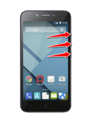 How to put ZTE Blade A460 in Download Mode