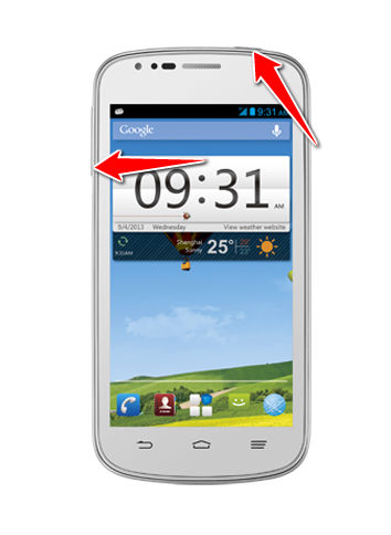 How to enter the safe mode in ZTE Blade Q